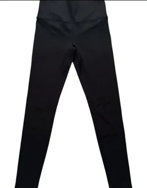 Old Navy Powersoft Leggings Womens M Black Extra High-Rise Go-Dry Active Yoga thumbnail 1