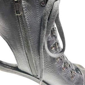 Free People City Of Lights EU 39 US 9 Booties Lace Up Ankle Boots NEW Dark Blue thumbnail 11