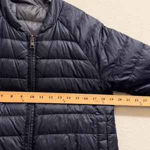 Athleta ReversaWarm Down Puffer Coat Jacket size Small‎ Packable Lightweight thumbnail 12
