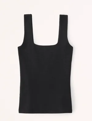 Abercrombie Essential Rib Square neck Tank thumbnail 3