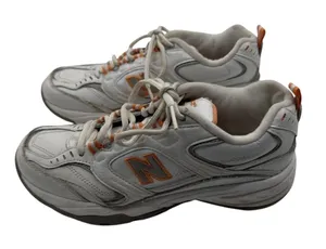 New Balance Training 407 WX407WO Women's 7.5 White Orange thumbnail 1