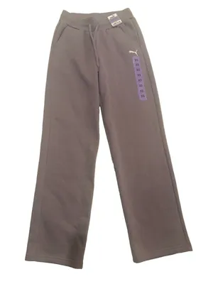 PUMA Classics Low Rise Popper Pants Womens Size S Casual Athletic Bottom thumbnail 1