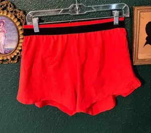 Rabbit 2 Inch Shorts Lined Orange Sz Medium thumbnail 1