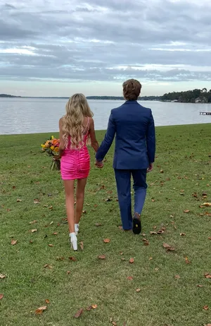 Sherri Hill Dress Homecoming Pink thumbnail 2