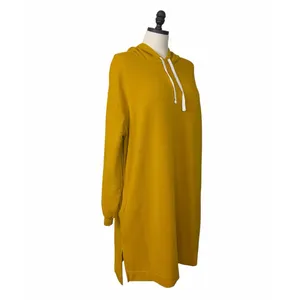 Koolaburra by UGG Women’s Size XL Hooded Sweatshirt Dress Mustard Yellow Lounge thumbnail 3