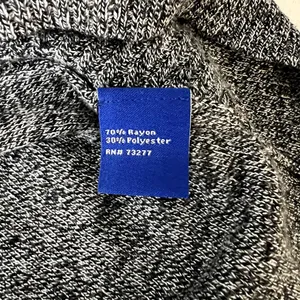 Apt 9 Gray V Neck Knit Sweater thumbnail 7