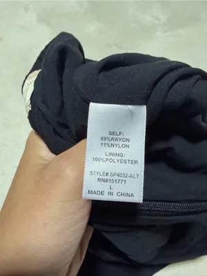 Altar’d state NWT Black Ruffled Skort large MSRP$60 thumbnail 8