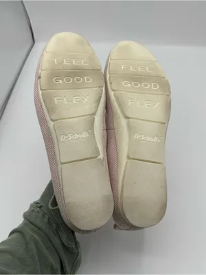 Dr. Scholl's Women's Timeless ballet flats in blush pink knit‎ fabric size 8.5 thumbnail 2