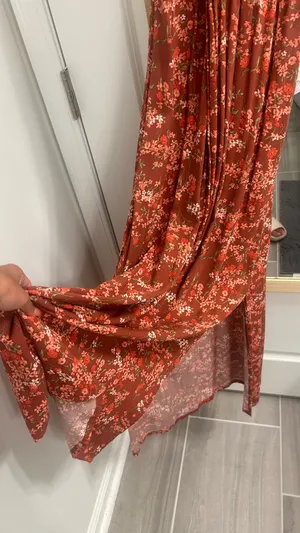 Altar'd State Floral maxi dress thumbnail 2