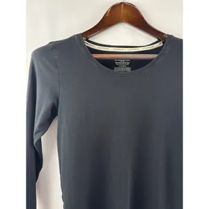 Women’s Lucky Brand Small Black Long Sleeve Shirt thumbnail 2