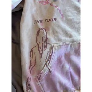 Shawn Mendes The Tour Concert Sketch II Tye Die Hoodie Size Medium Very Soft thumbnail 6