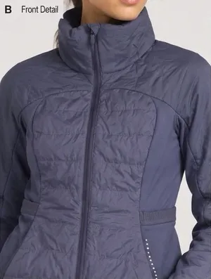 Lululemon Down For it All Jacket Sizes Light Blue/purple 4 thumbnail 1