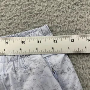 Lululemon Hotty Hot Low Rise Shorts 4" Gravel Dust Pastel Blue Athletic Women 6 thumbnail 7