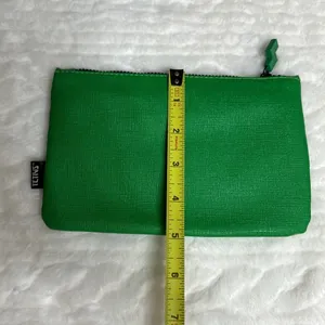 Ipsy Tetris MakeUp Cosmetic Pouch Bag‎ Green thumbnail 5