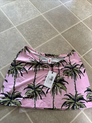 SOLID & STRIPED Palm Tree Crew X S&Amps The Lana Swim Skirt thumbnail 2