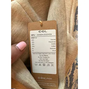 OGL Move Sleeveless Turtleneck Knit Sweater Top Beige Size S New With Tags thumbnail 3