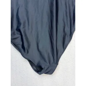 Kindred Bravely Ruffle One Piece Swimsuit Womens Large Black Maternity Nursing thumbnail 8