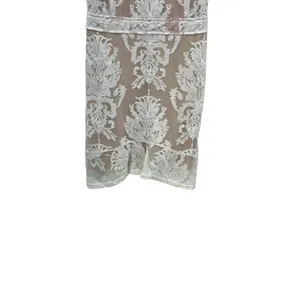 For Love & Lemons San Marcos Mini Dress Lace Ivory White Size‎ Medium thumbnail 7