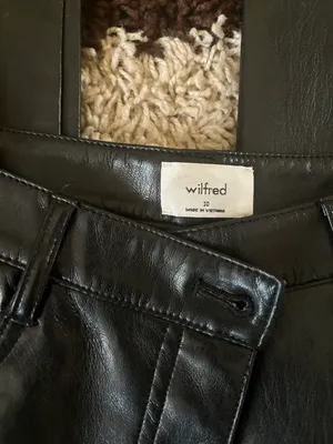 Aritzia Wilfred Melina Leather Pants thumbnail 2