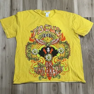 Urban Outfitters Project Social Tee Kind Energy Short Sleeve Shirt Women’s S/M thumbnail 1