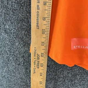 adidas Stella McCartney Barricade Tennis Skort Orange Pleated Skirt Small S thumbnail 7