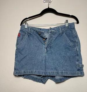 Vintage Y2K L.E.I Carpenter Denim Jean Shorts thumbnail 1