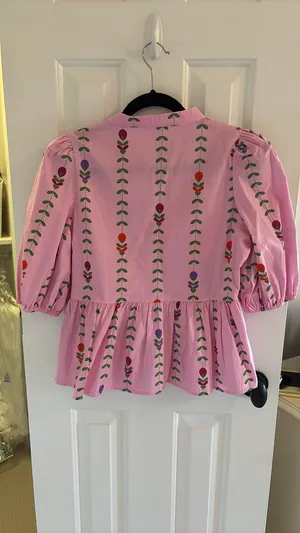 Karlie dressy pink top thumbnail 6
