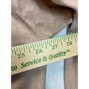 Perch by Blu Pepper Womens Fleece Zip Up‎ Jacket Tan 2XL Cozy Minimalist New thumbnail 5