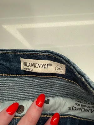 BLANKNYC Denim Skirt Mini Size 26 thumbnail 3