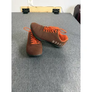 Nobull Superfabric Outwork CrossFit Trainers Women's Sz 9.5 Orange/black thumbnail 2