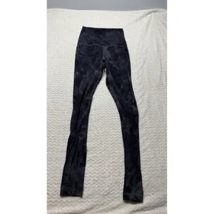 Lululemon Align High-Rise Pant 28 Diamond Dye Graphite Grey Bronze Green Size 4 thumbnail 2