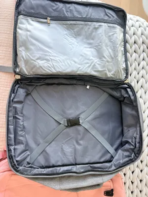 Grey carry on backpack Gray thumbnail 2