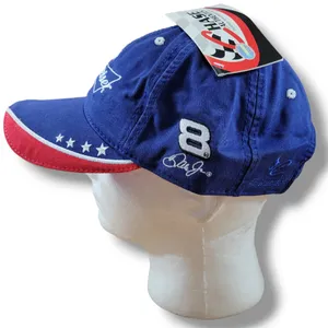 Chase Authentics Dale Earnhardt Jr 8 Hat OSFM NASCAR Budweiser Cap Embroidered Unisex Cap thumbnail 3