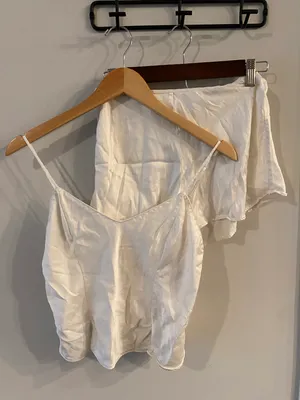 Victoria's Secret Silk White Set thumbnail 2