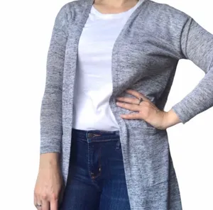 CLEAROUT! Gray Long Duster Cardigan Size M VGUC Size M thumbnail 3