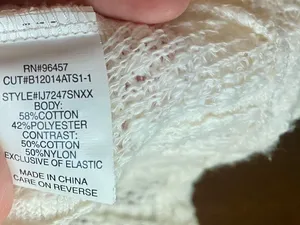 Ivory Crochet Kimono Size Large thumbnail 6