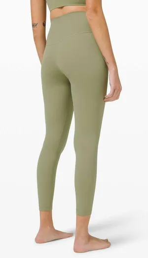 Lululemon Align Leggings 25” High Rise Rosemary Green thumbnail 3