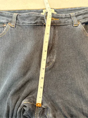 L.L.Bean Size 8 Regular Classic Fit Bootcut Stretch Dark Wash Denim Jeans thumbnail 8