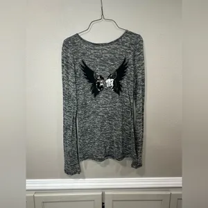 Miss Me Sequined Long Sleeve Size Large thumbnail 5