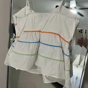 ENGLISH FACTORY Sleeveless Multicolored Tier Tank thumbnail 3