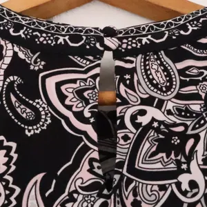 INC Paisley Sleeveless Maxi Dress Womens‎ Size M Black Pink Boho Vacation Resort thumbnail 6