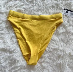 Dippin' Daisy's High Cut Yellow Bikini Bottom thumbnail 1
