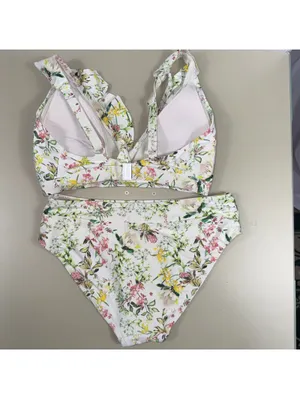 Nip Tuck Swim Floral Bikini Swimsuit Size 6 thumbnail 8