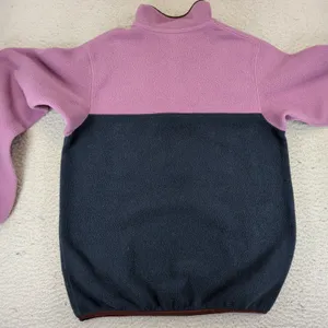 Patagonia Synchilla Lightweight Snap-T Pullover Pink Navy 25455 Womens Small thumbnail 10