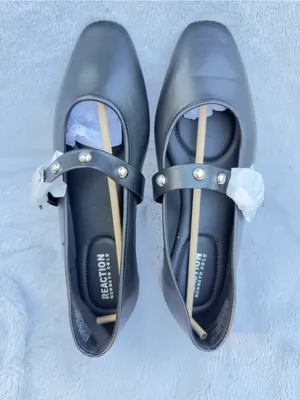 Kenneth Cole Reaction Women's Maxi Mary Jane Black - Size 9.5- New in box thumbnail 7