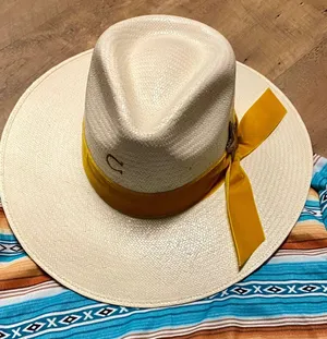 Charlie 1 Horse New Lone Star Straw Hat Sz 7 thumbnail 1