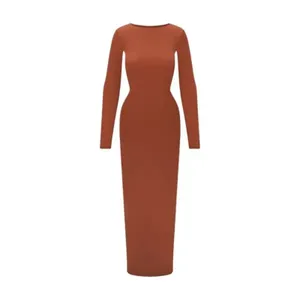 Skims fits everybody low back long dress - saffron Small NWT SOLD OUT thumbnail 3