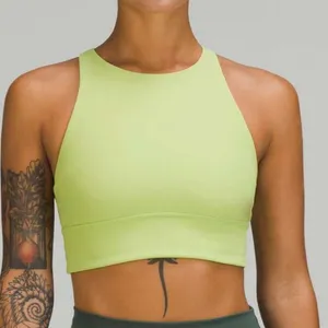 Lululemon Energy High-Neck Longline Ribbed Luxtreme Bra Size 4 thumbnail 1