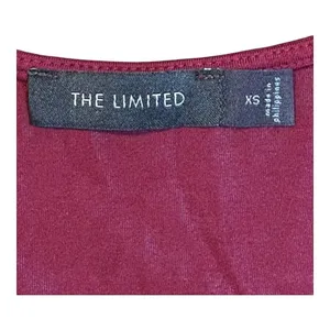 The Limited Sequin Tank Top Women XS Burgundy Sparkle Sleeveless‎ Party Glam thumbnail 7