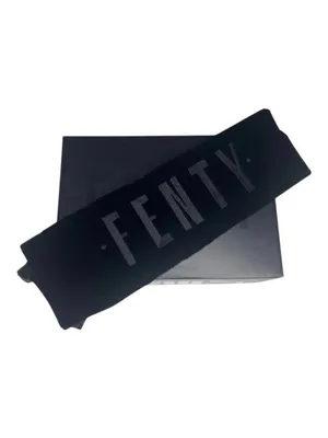 new Fenty Puma ✰ Drawstring Embroidered Black Velvet Logo Dustbag ✰ Rihanna RiRi thumbnail 7